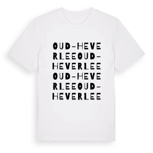 Oud-Heverlee ordlek t-shirt – ekologisk bomull t-shirt från Pinshirt
