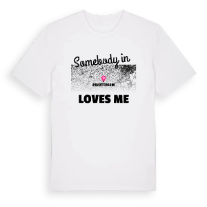 Någon i Pajottegem älskar mig t-shirt – ekologisk bomull t-shirt från Pinshirt