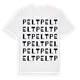 Pelt ordlek t-shirt