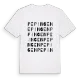 Pepingen ordlek t-shirt