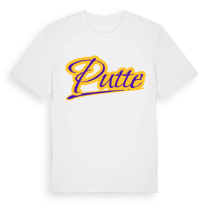 Putte baseball t-shirt – ekologisk bomull t-shirt från Pinshirt