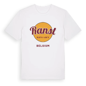 Ranst cirkel t-shirt – ekologisk bomull t-shirt från Pinshirt