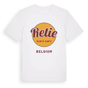Retie cirkel t-shirt – ekologisk bomull t-shirt från Pinshirt