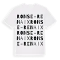 Ronse - Renaix ordlek t-shirt