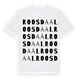 Roosdaal ordlek t-shirt