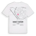 Runkst-centrum karta t-shirt