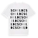 Schilde ordlek t-shirt