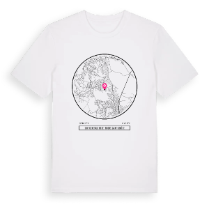 Sint-Genesius-Rode - Rhode-Saint-Genèse t-shirt – ekologisk bomull t-shirt från Pinshirt