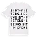 Sint-Pieters-Leeuw ordlek t-shirt