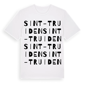 Sint-Truiden ordlek t-shirt – ekologisk bomull t-shirt från Pinshirt