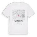 Staden karta t-shirt
