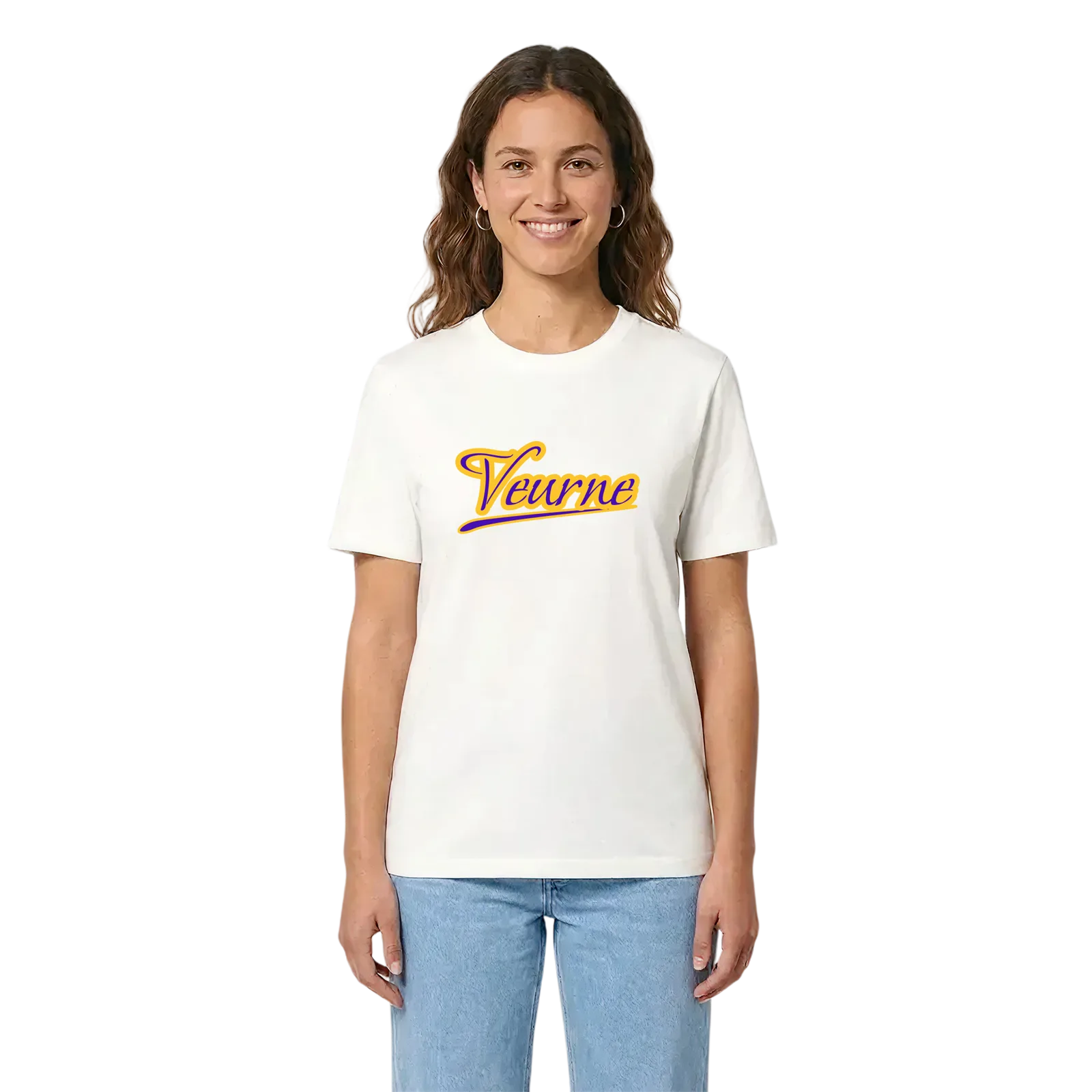 Veurne baseball t-shirt – White, i miljö