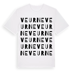 Veurne ordlek t-shirt – ekologisk bomull t-shirt från Pinshirt