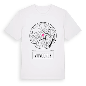 Vilvoorde t-shirt – ekologisk bomull t-shirt från Pinshirt