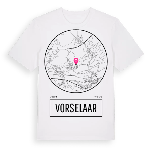 Vorselaar t-shirt – ekologisk bomull t-shirt från Pinshirt