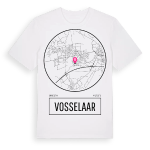 Vosselaar t-shirt – ekologisk bomull t-shirt från Pinshirt