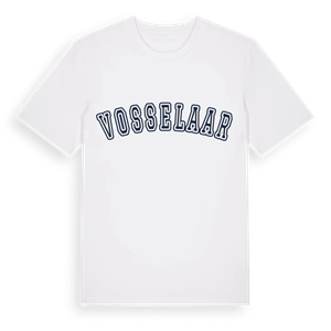 Vosselaar college t-shirt – ekologisk bomull t-shirt från Pinshirt