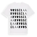 Vosselaar ordlek t-shirt