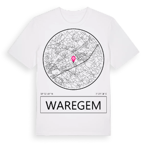 Waregem t-shirt – ekologisk bomull t-shirt från Pinshirt