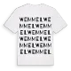 Wemmel ordlek t-shirt