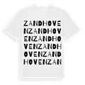 Zandhoven ordlek t-shirt