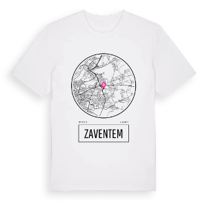 Zaventem t-shirt – ekologisk bomull t-shirt från Pinshirt