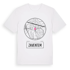 Zaventem t-shirt – ekologisk bomull t-shirt från Pinshirt