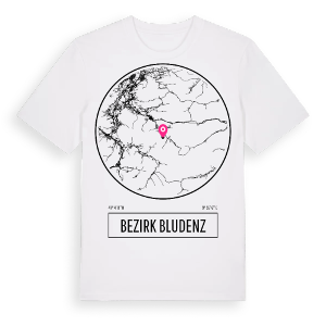 Bezirk Bludenz t-shirt – ekologisk bomull t-shirt från Pinshirt