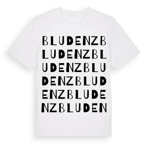 Bludenz ordlek t-shirt – ekologisk bomull t-shirt från Pinshirt
