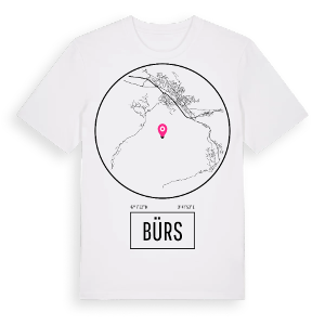 Bürs t-shirt – ekologisk bomull t-shirt från Pinshirt