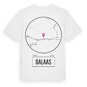 Dalaas t-shirt – ekologisk bomull t-shirt från Pinshirt