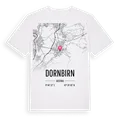 Dornbirn karta t-shirt