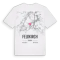 Feldkirch karta t-shirt