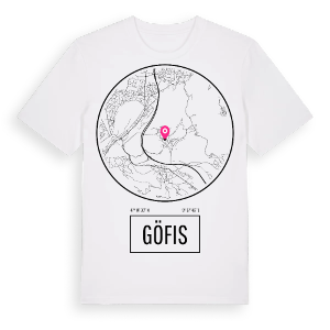 Göfis t-shirt – ekologisk bomull t-shirt från Pinshirt