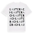 Lauterach ordlek t-shirt
