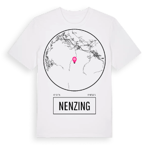 Nenzing t-shirt – ekologisk bomull t-shirt från Pinshirt