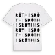 Röthis ordlek t-shirt
