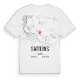 Satteins karta t-shirt