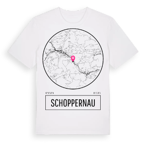 Schoppernau t-shirt – ekologisk bomull t-shirt från Pinshirt