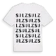 Sulz ordlek t-shirt