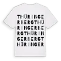 Thüringerberg ordlek t-shirt