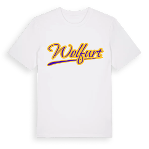 Wolfurt baseball t-shirt – ekologisk bomull t-shirt från Pinshirt