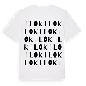 Ilok ordlek t-shirt – ekologisk bomull t-shirt från Pinshirt