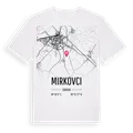 Mirkovci karta t-shirt