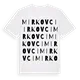 Mirkovci ordlek t-shirt