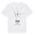 Otok karta t-shirt