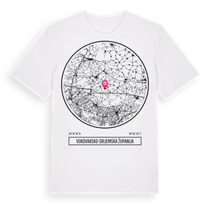 Vukovarsko-srijemska županija t-shirt – ekologisk bomull t-shirt från Pinshirt