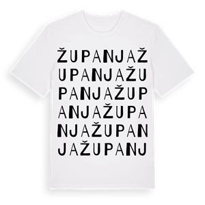 Županja ordlek t-shirt – ekologisk bomull t-shirt från Pinshirt