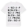 Aiseau-Presles ordlek t-shirt