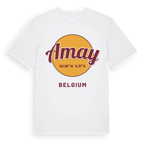 Amay cirkel t-shirt – ekologisk bomull t-shirt från Pinshirt